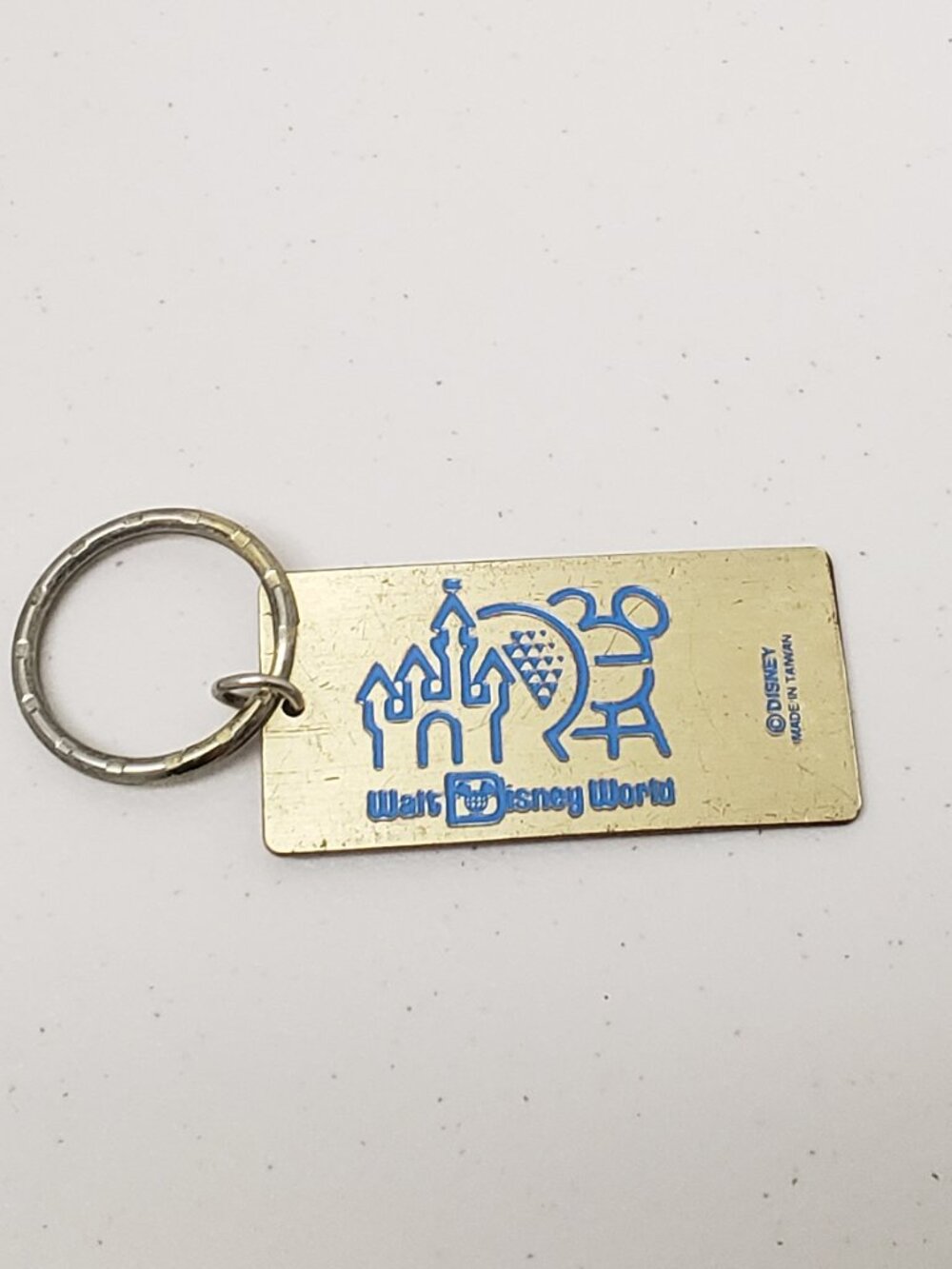 Vintage Disney World Personalized Keychain 'Greg'